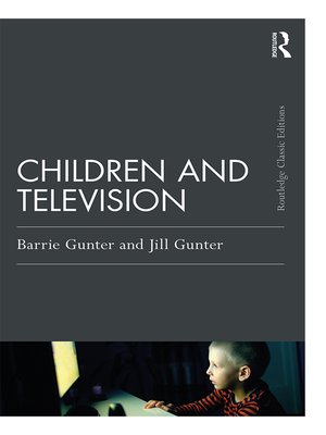 cover image of Children and Television